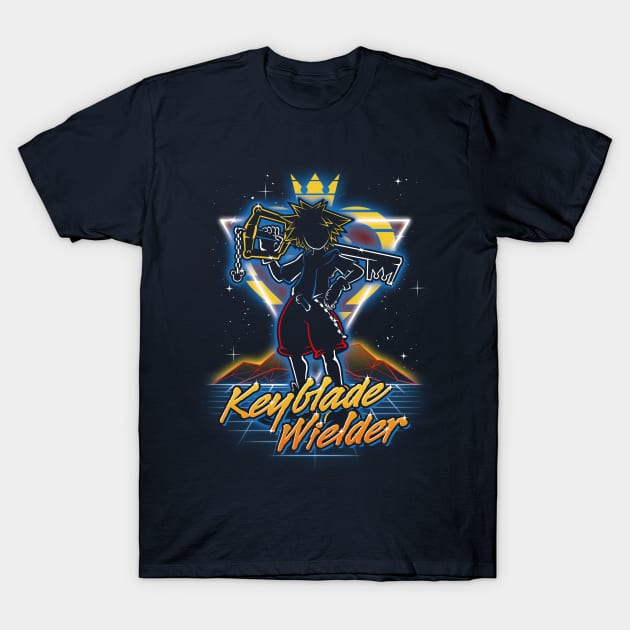 Retro Keyblade Wielder T-Shirt by Olipop